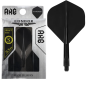 Preview: Condor AXE Dart Flights - Standard - schwarz