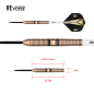 Preview: One80 R2 Interchange Re-verse Steeltip , 22gr