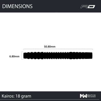 Winmau Kairos 18gr Barrel/20gr Pfeil, 90%