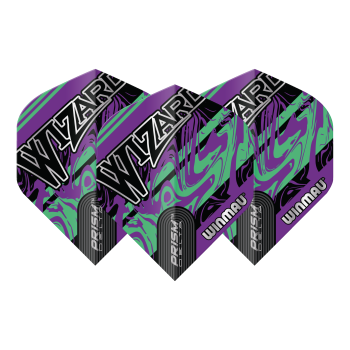 Winmau Prism Delta Wizard Purple & Green