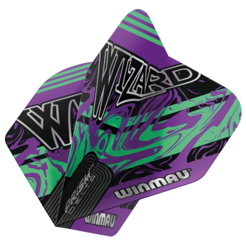 Winmau Prism Delta Wizard Purple & Green