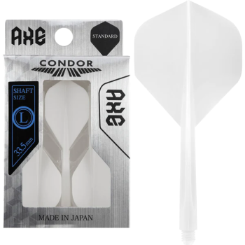 Condor AXE Dart Flights - Standard - weiß