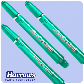 Harrows Supergrip Schäfte - jade -