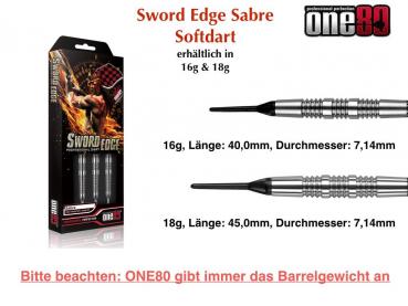 ONE80 - Sword Edge Sabre - Softdart