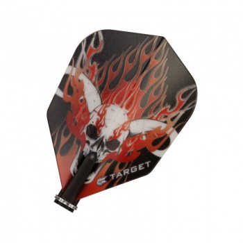 Target Vision Red Horned Skull No6 Flight