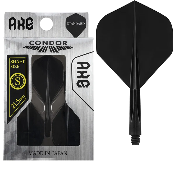 Condor AXE Dart Flights - Standard - schwarz