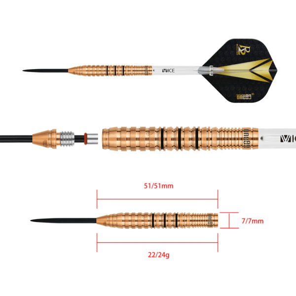 One80 R2 Interchange Re-pel Steeltip, 24gr