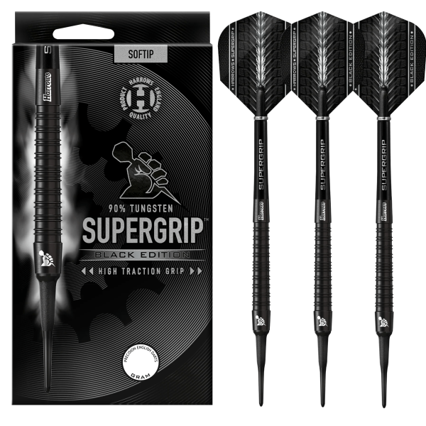 Harrows Supergrip Black Edition 16gr