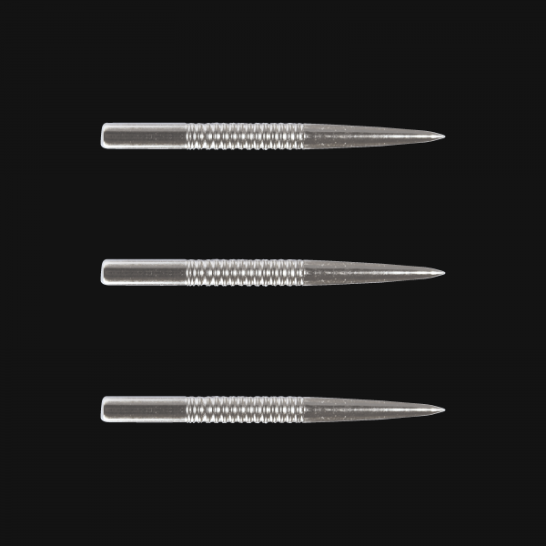 Winmau Ringed Silver-Effect Points