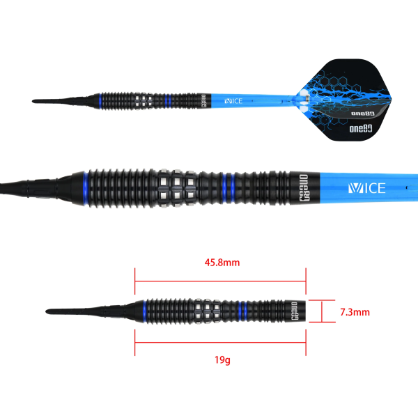 One80 - Darren Johnson - 19g Barrelgewicht - Softtip