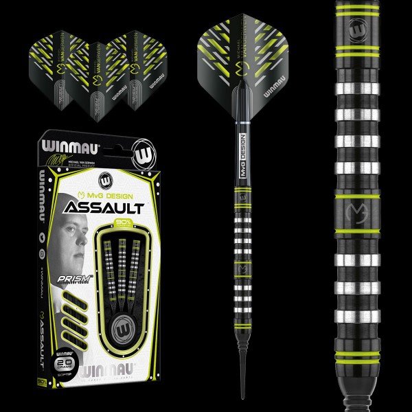 Winmau MvG Assault 18 gram Barrel / 20 gram full 90% Tungsten