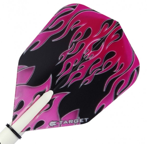 Target Vision Purple/Pink Flame Flights No6